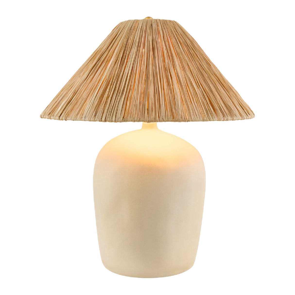 Modern European furniture - Seagrass Fibers Accent Table Lamp - www.oroa.com | Oroa.com