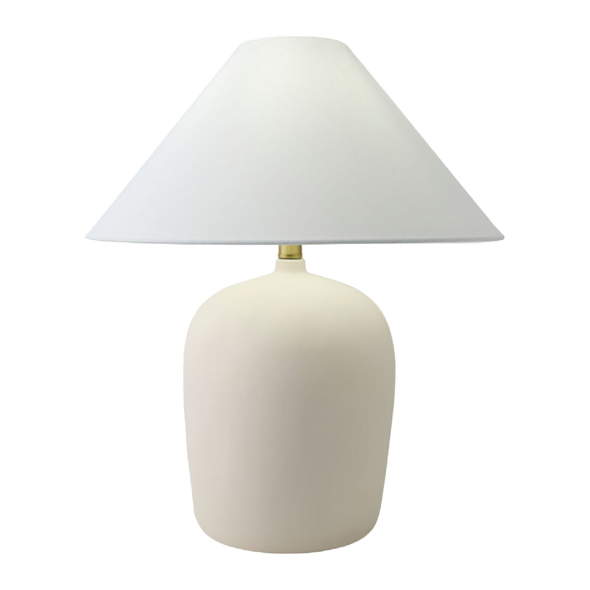 Modern European furniture - White Linen Empire Table Lamp - www.oroa.com | Oroa.com