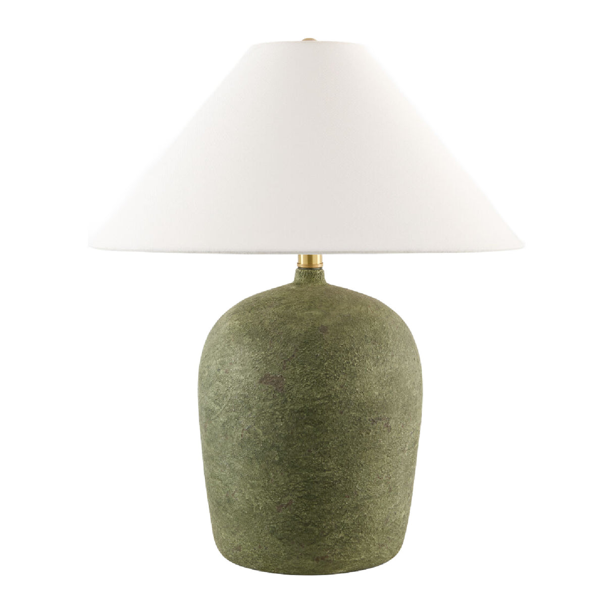 Modern European furniture - White Linen Empire Table Lamp - www.oroa.com | Oroa.com