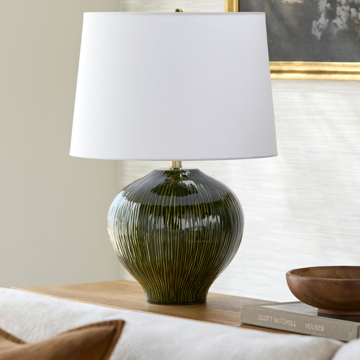 Hand-painted Ceramic Table Lamp | Oroa.com