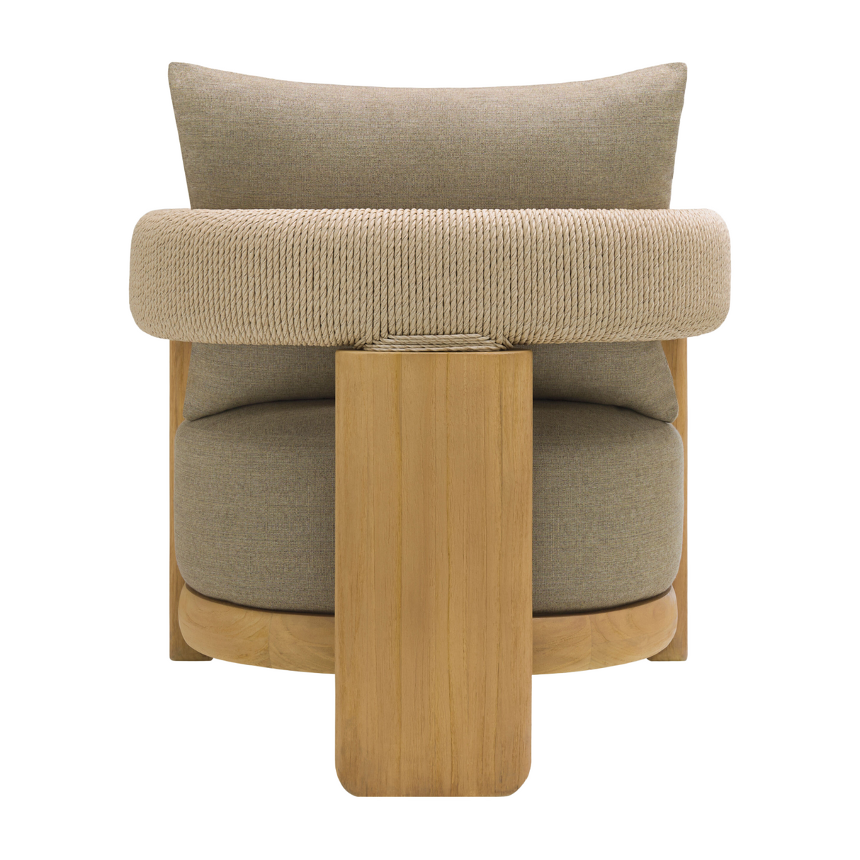 Cushioned Teak Outdoor Accent Chair | Oroa.com