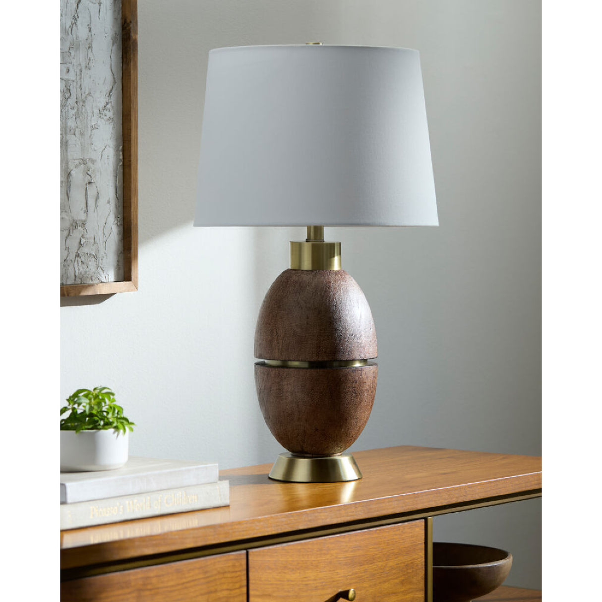 Modern European furniture - Modern Linen Table Lamp - www.oroa.com | Oroa.com