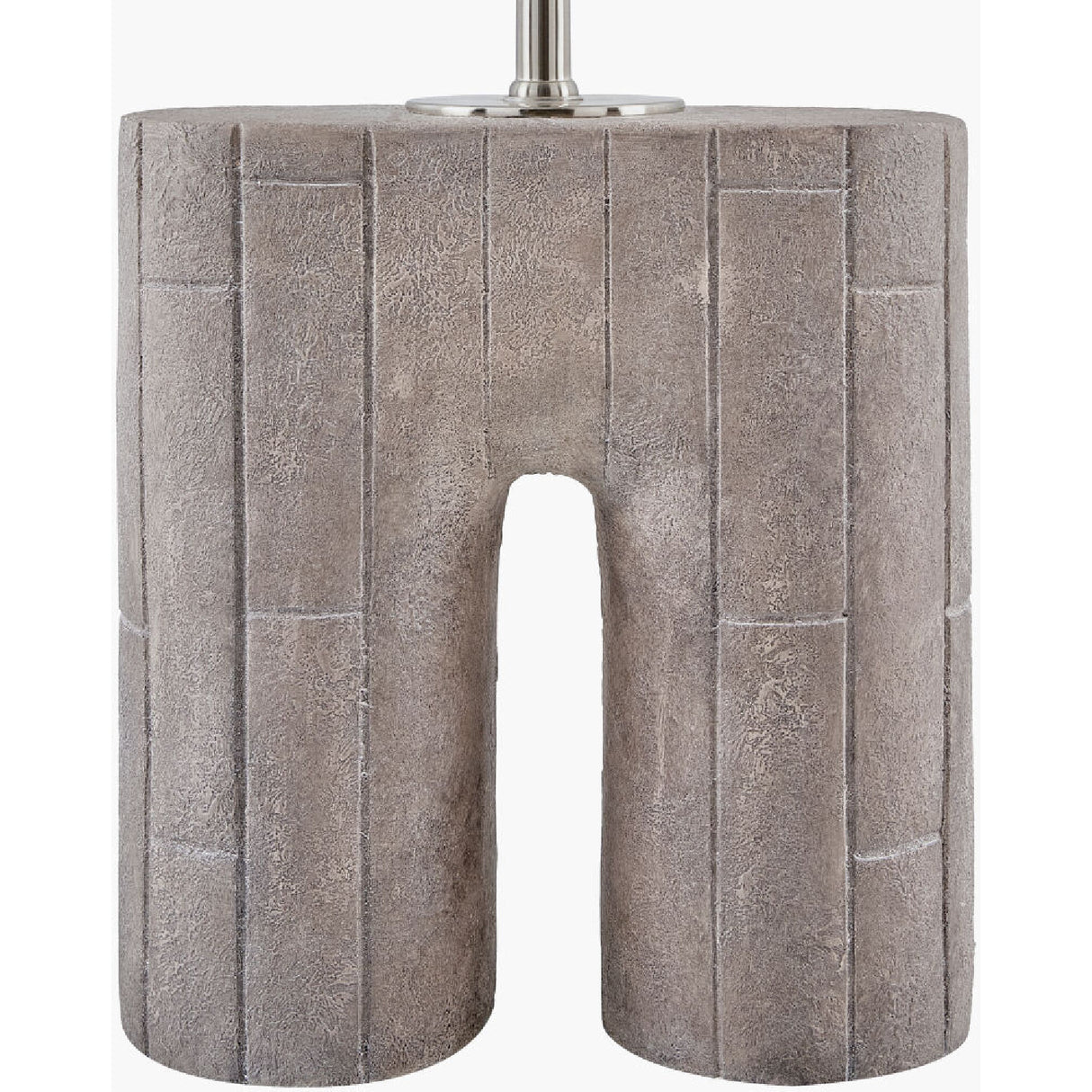 Painted Gray Accent Table Lamp | Oroa.com