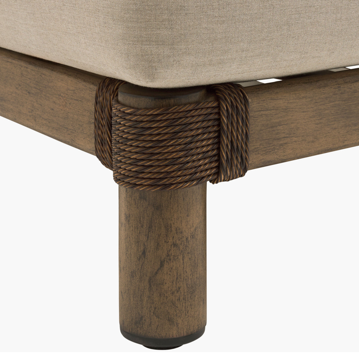Modern European furniture - Cushioned Wicker Outdoor Right-Armed Sofa - www.oroa.com | Oroa.com