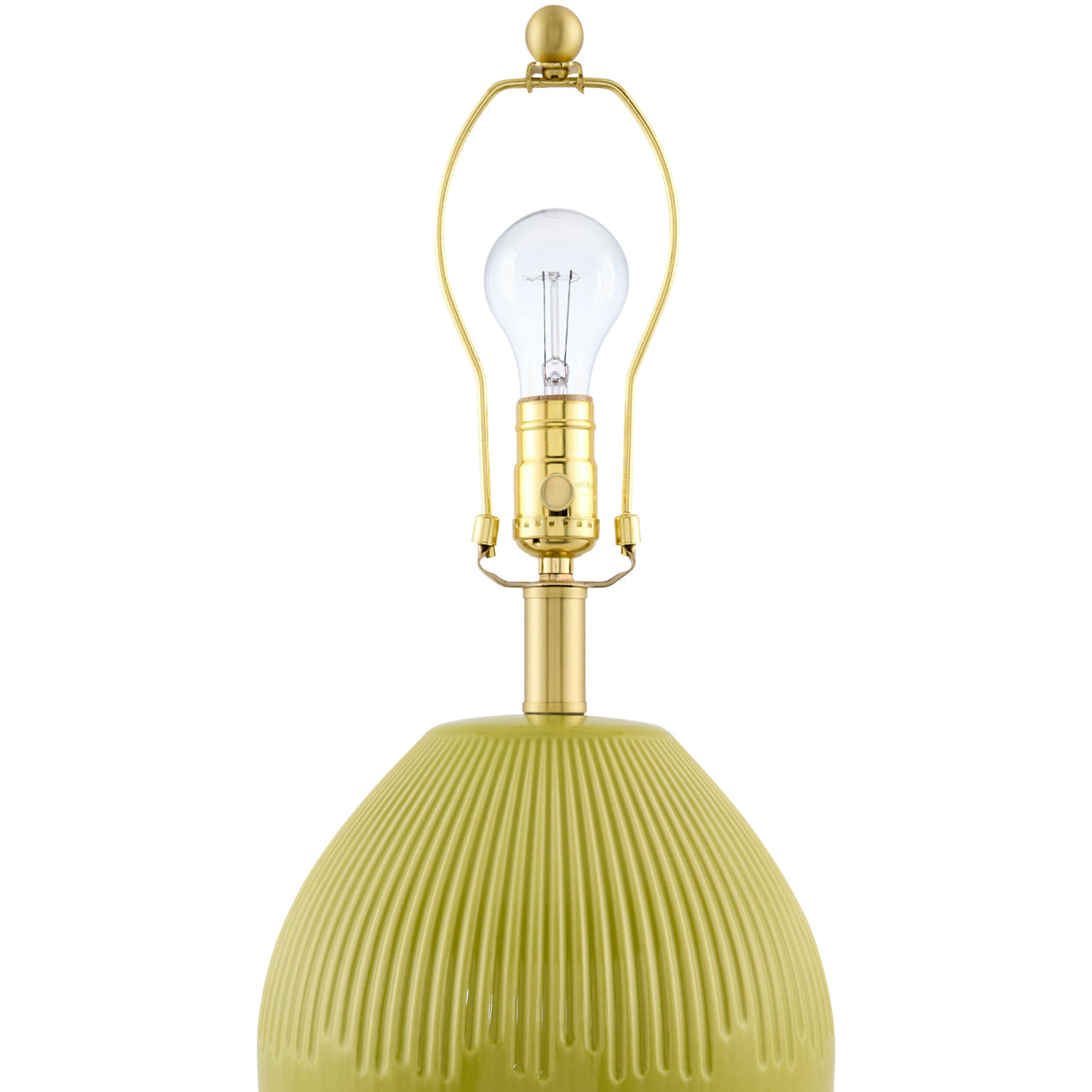 Modern European furniture - Ceramic Pleated Linen Table Lamp - www.oroa.com | Oroa.com