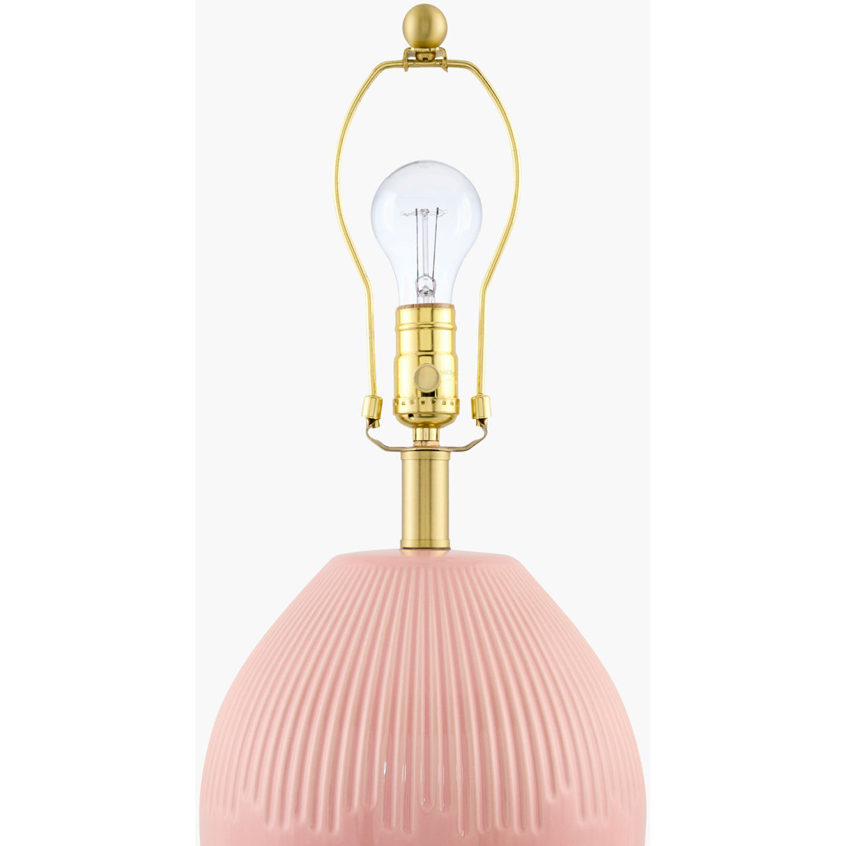 Modern European furniture - Ceramic Pleated Linen Table Lamp - www.oroa.com | Oroa.com
