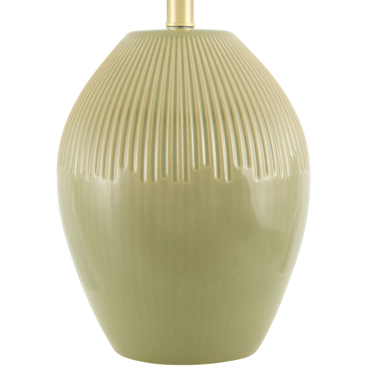 Modern European furniture - Ceramic Pleated Linen Table Lamp - www.oroa.com | Oroa.com