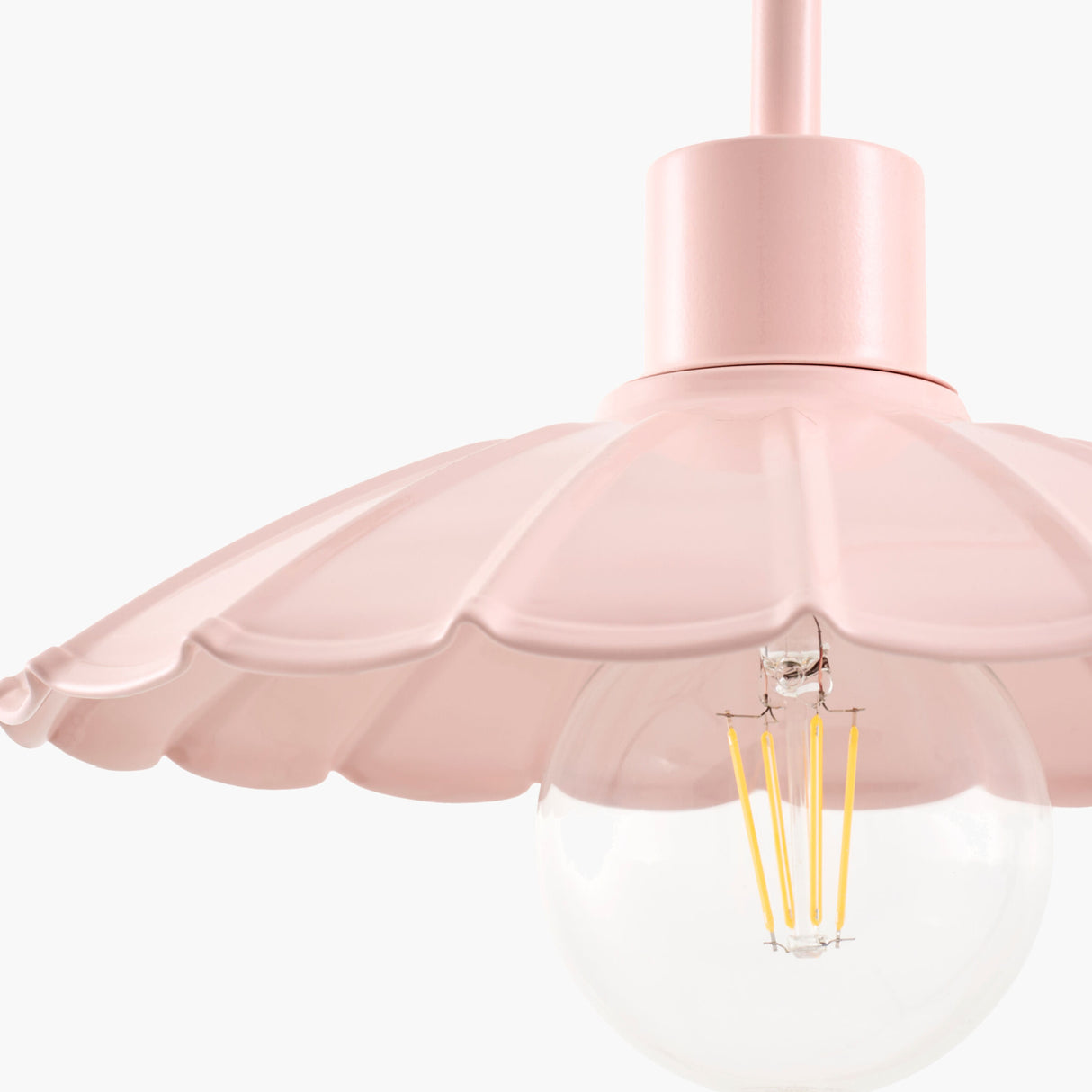 Modern European furniture - Scalloped Metal Shade Wall Lamp - www.oroa.com | Oroa.com