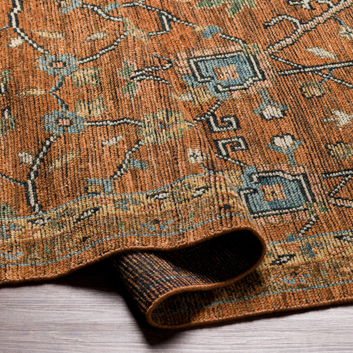 Modern furniture - Hand-Knotted Wool Table Runner - www.oroa.com | Oroa.com