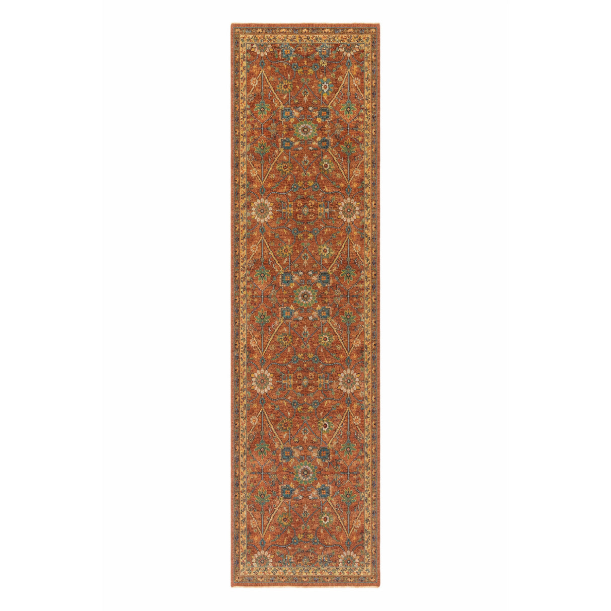Modern furniture - Hand-Knotted Wool Table Runner - www.oroa.com | Oroa.com