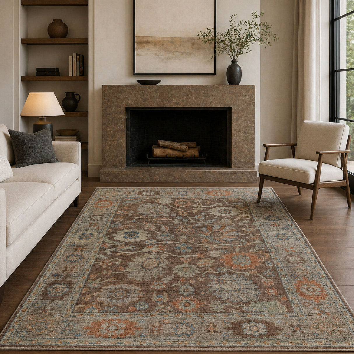 Modern furniture - Vintage Inspired Wool Carpet - www.oroa.com | Oroa.com