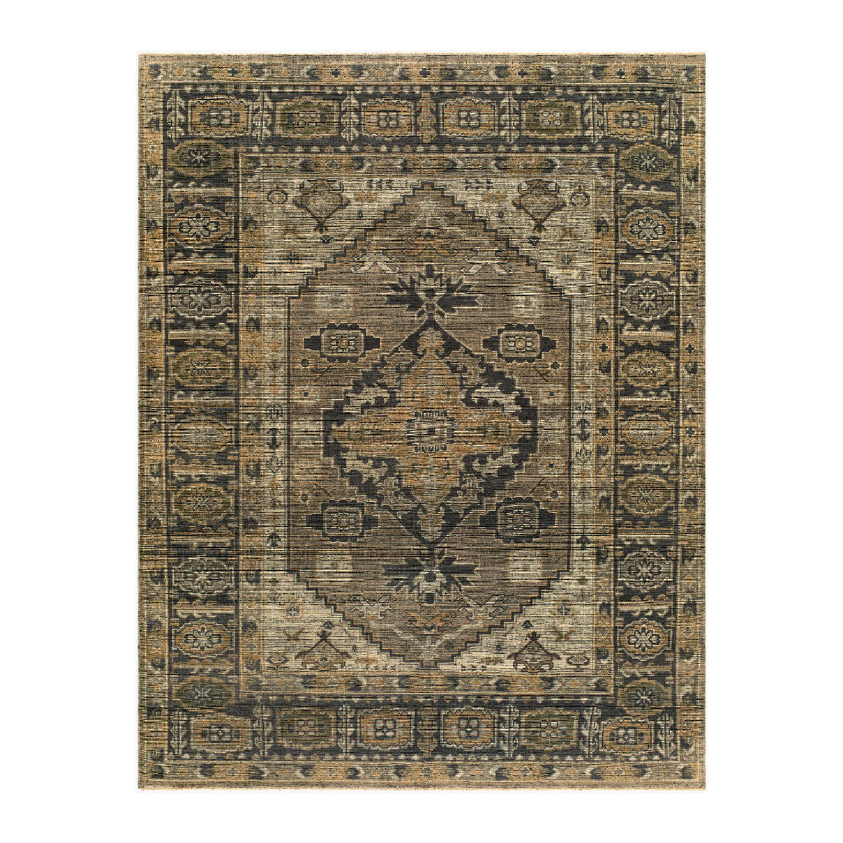 Modern furniture - Fringed Wool Printed Carpet - www.oroa.com | Oroa.com