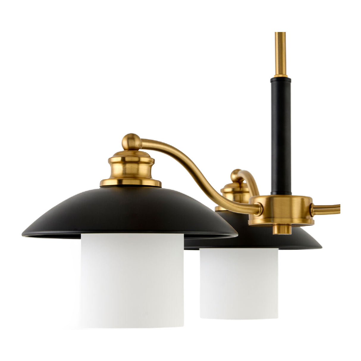 Modern European furniture - Black Iron 3-Light Chandelier - www.oroa.com | Oroa.com