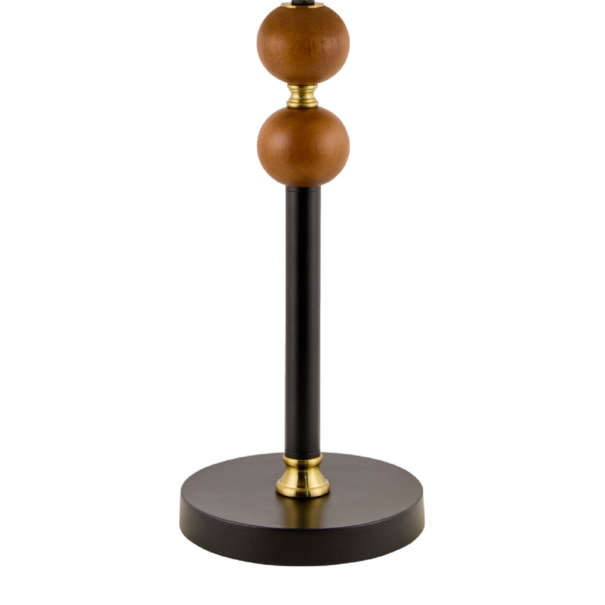 Modern European furniture - Beige Linen Rubberwood Table Lamp - www.oroa.com | Oroa.com
