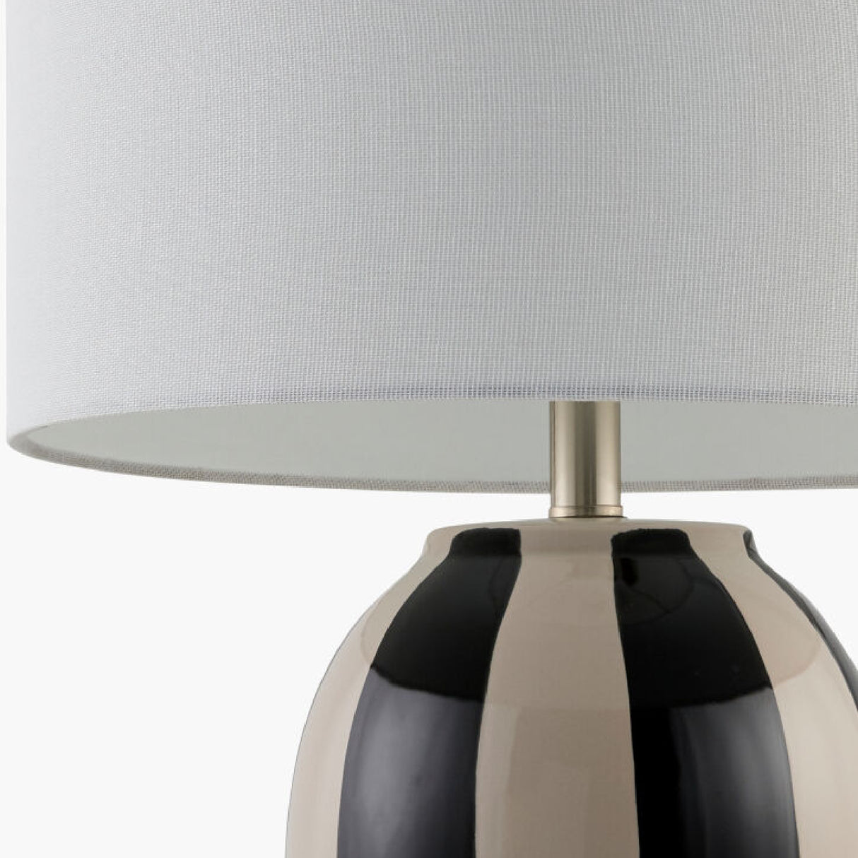 Modern European furniture - Striped Ceramic Table Lamp - www.oroa.com | Oroa.com
