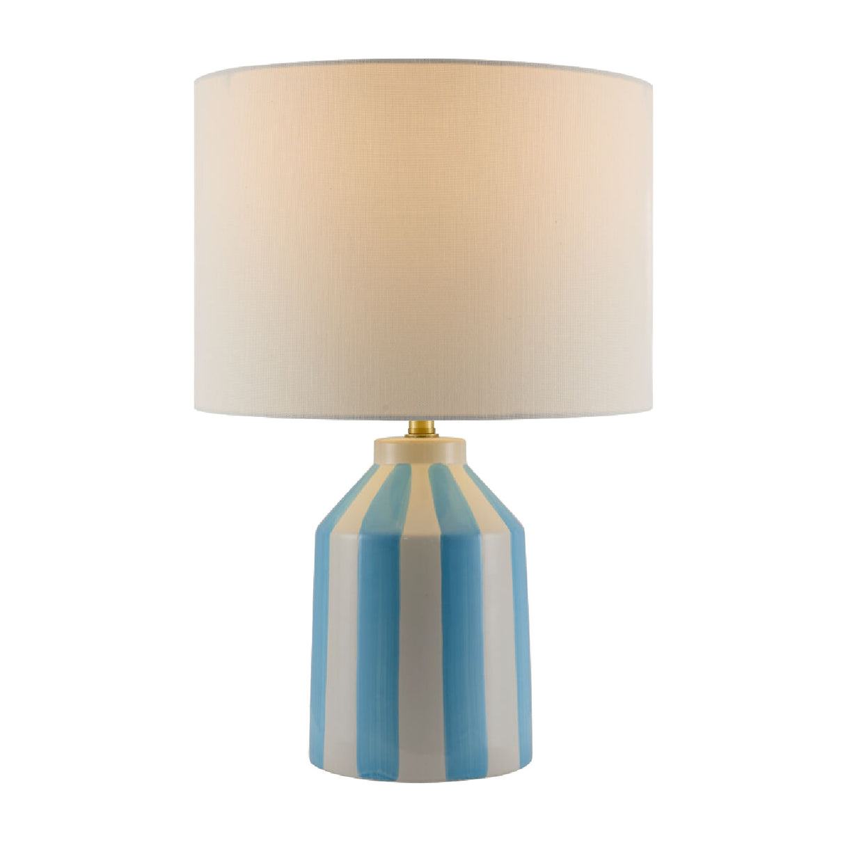 Modern European furniture - Vertical Lined Ceramic Table Lamp - www.oroa.com | Oroa.com