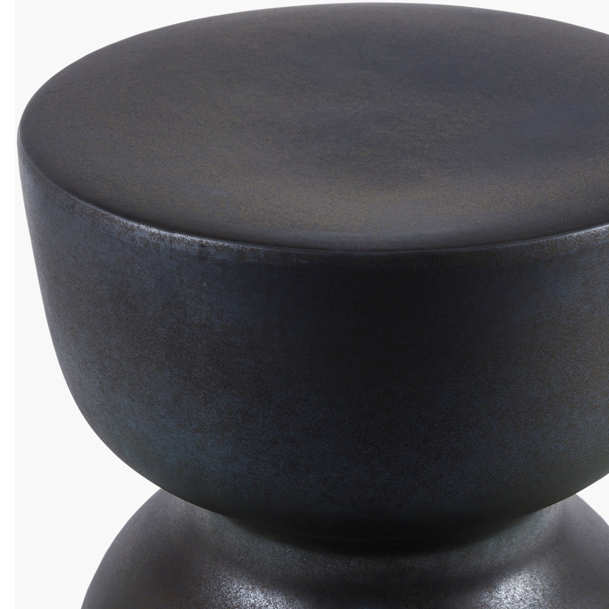 Hourglass Ceramic Garden Stool | Oroa.com