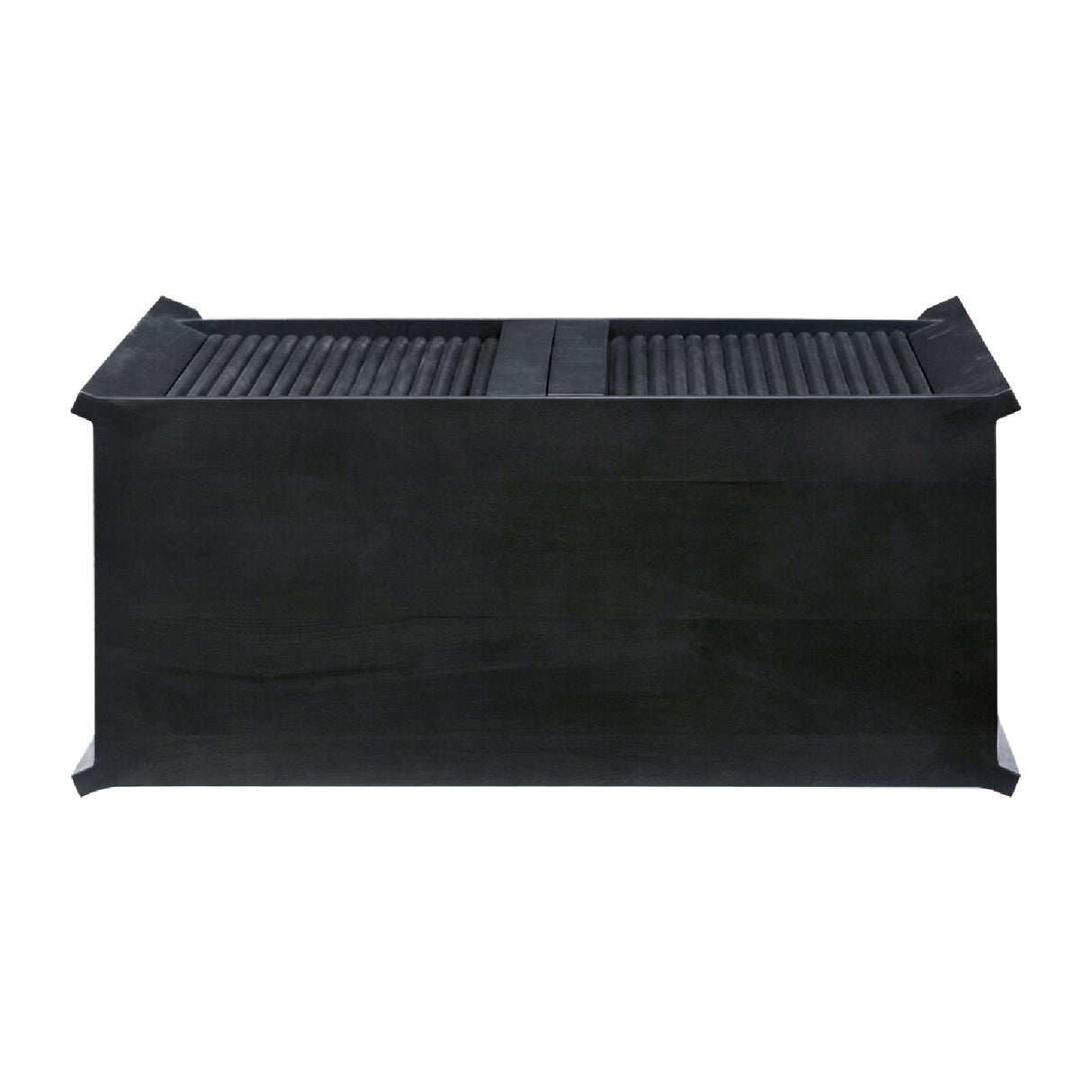 Modern European furniture - Reeded Mango Wood Cabinet - www.oroa.com | Oroa.com