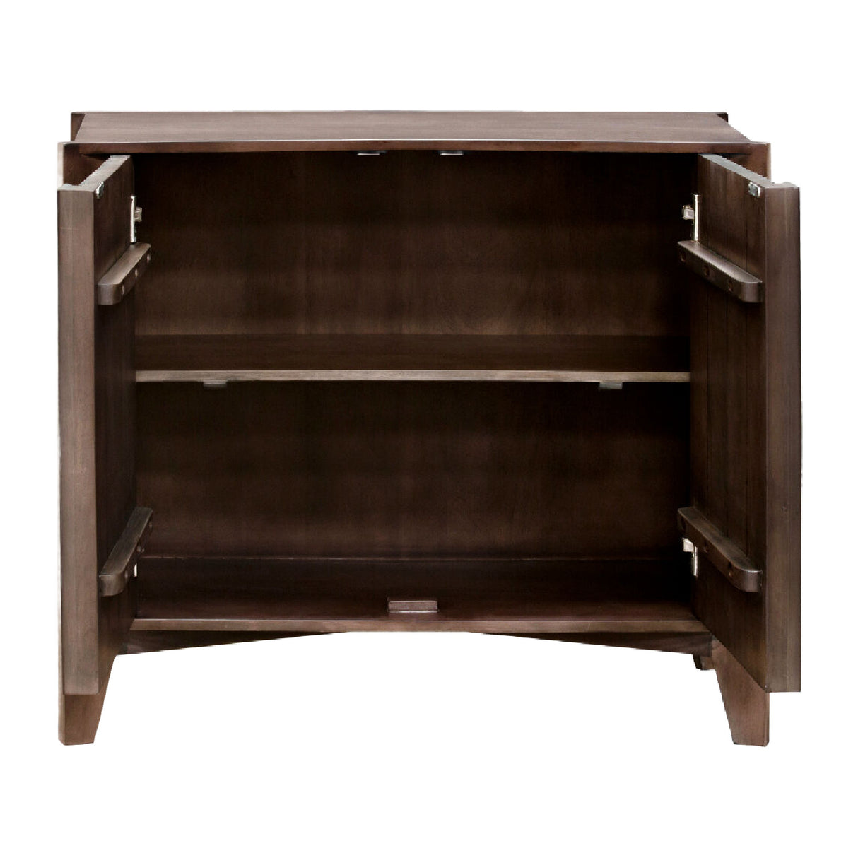 Modern European furniture - Reeded Mango Wood Cabinet - www.oroa.com | Oroa.com