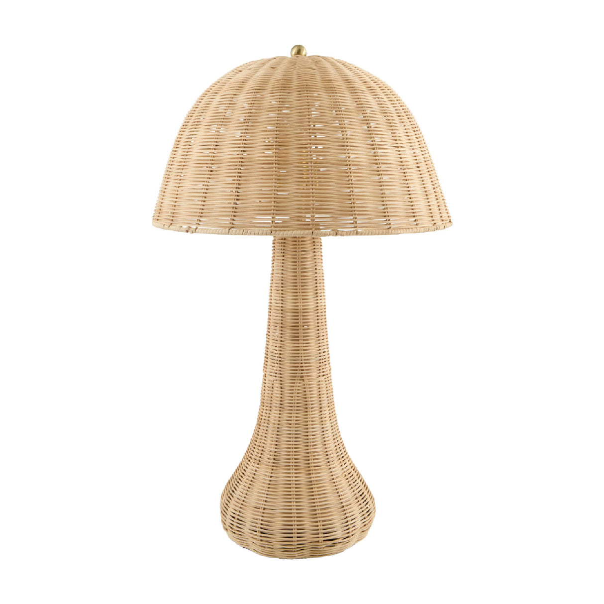 Modern European furniture - Domed Rattan Table Lamp - www.oroa.com | Oroa.com