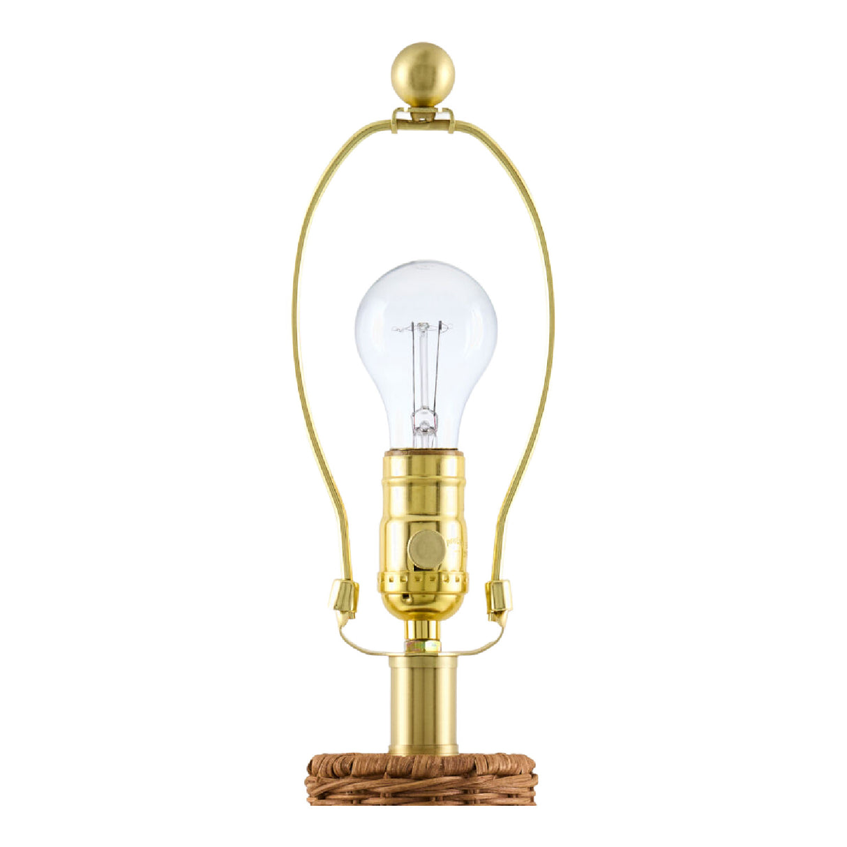 Modern European furniture - Domed Rattan Table Lamp - www.oroa.com | Oroa.com