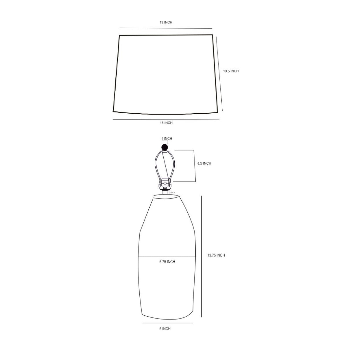 Modern European furniture - Brown Paper Accent Table Lamp - www.oroa.com | Oroa.com