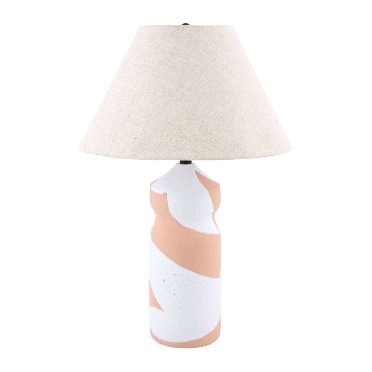 Modern European furniture - Painted Two-Toned Table Lamp - www.oroa.com | Oroa.com