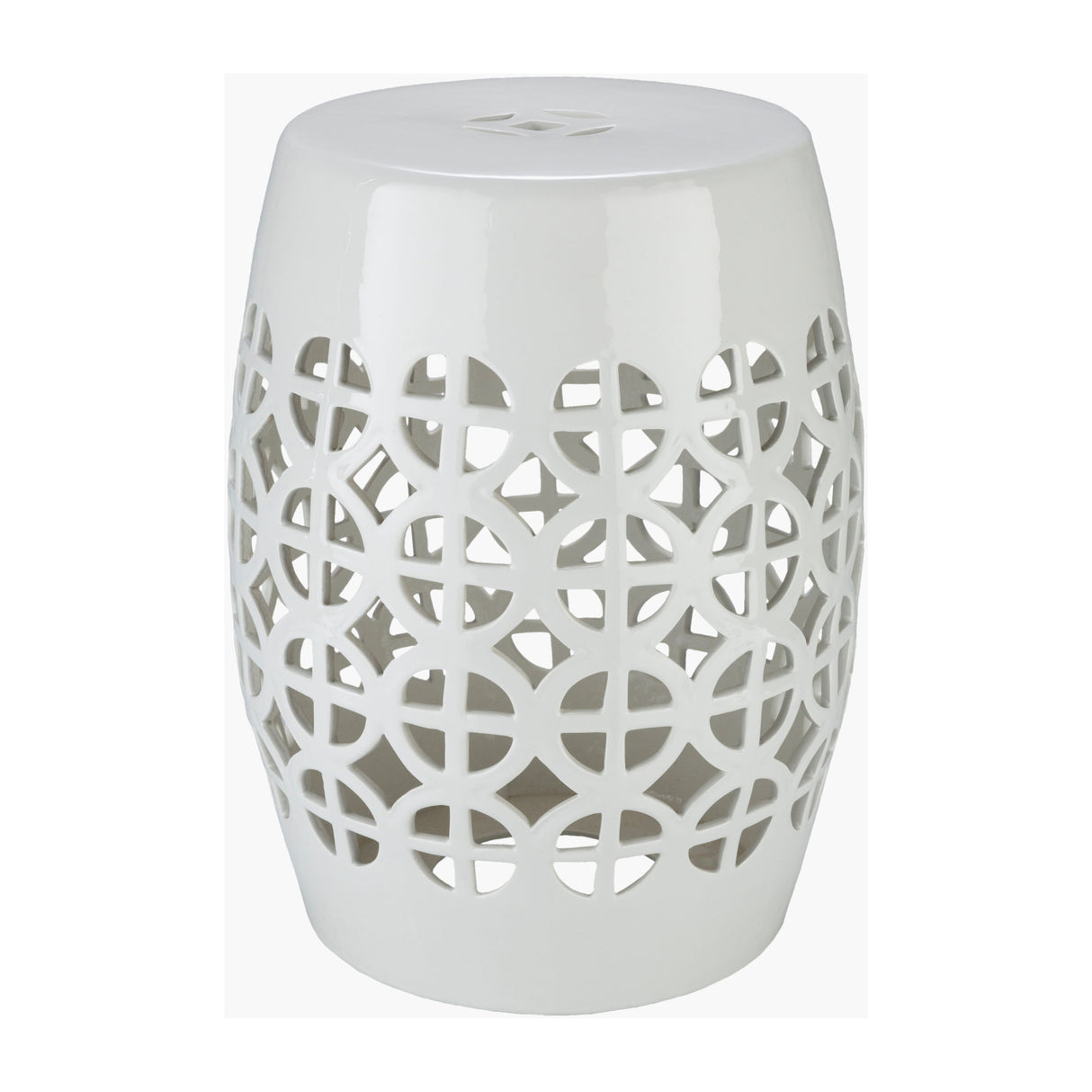 Modern European furniture - Openwork Ceramic Garden Stool - www.oroa.com | Oroa.com