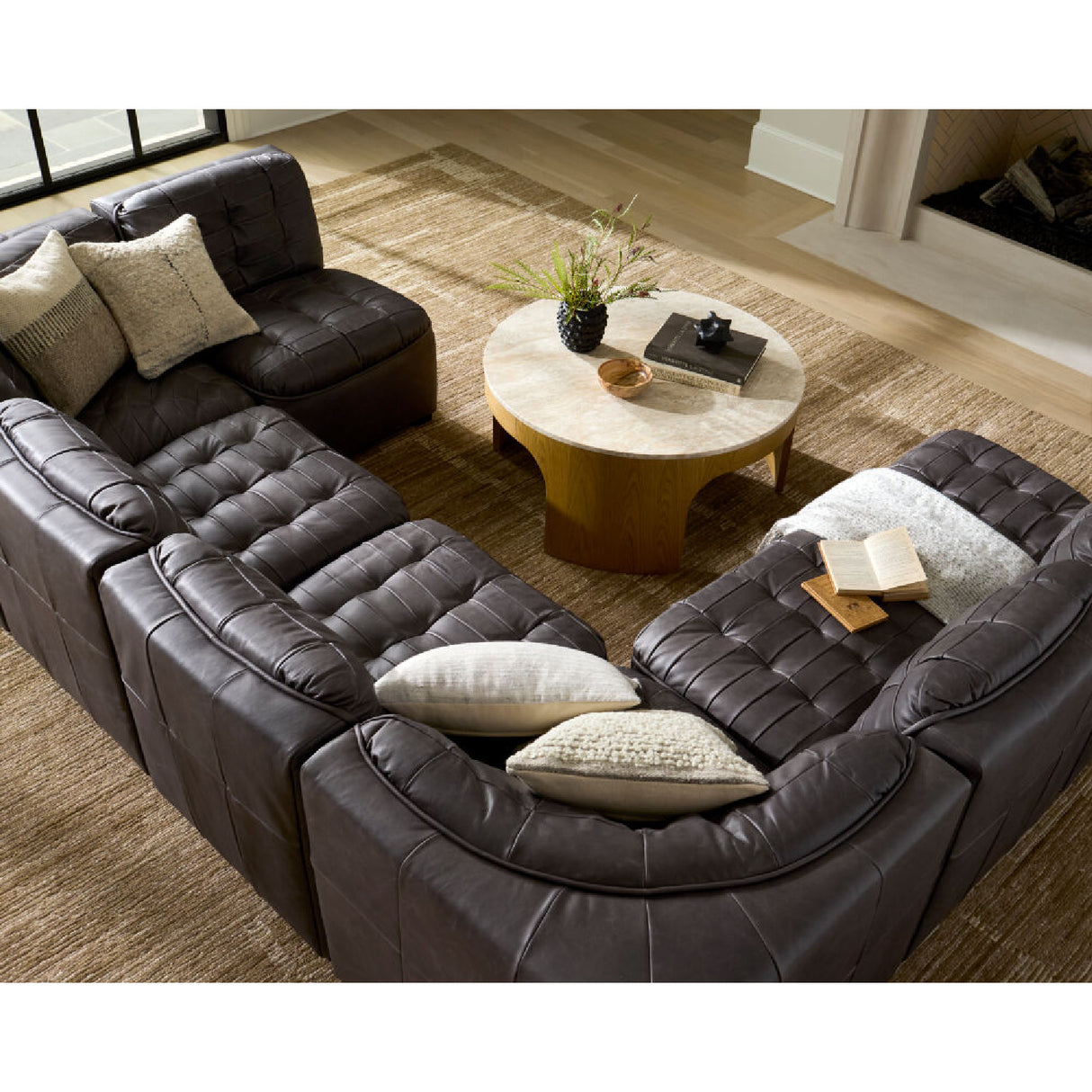 Tufted Modular Sofa | Oroa.com
