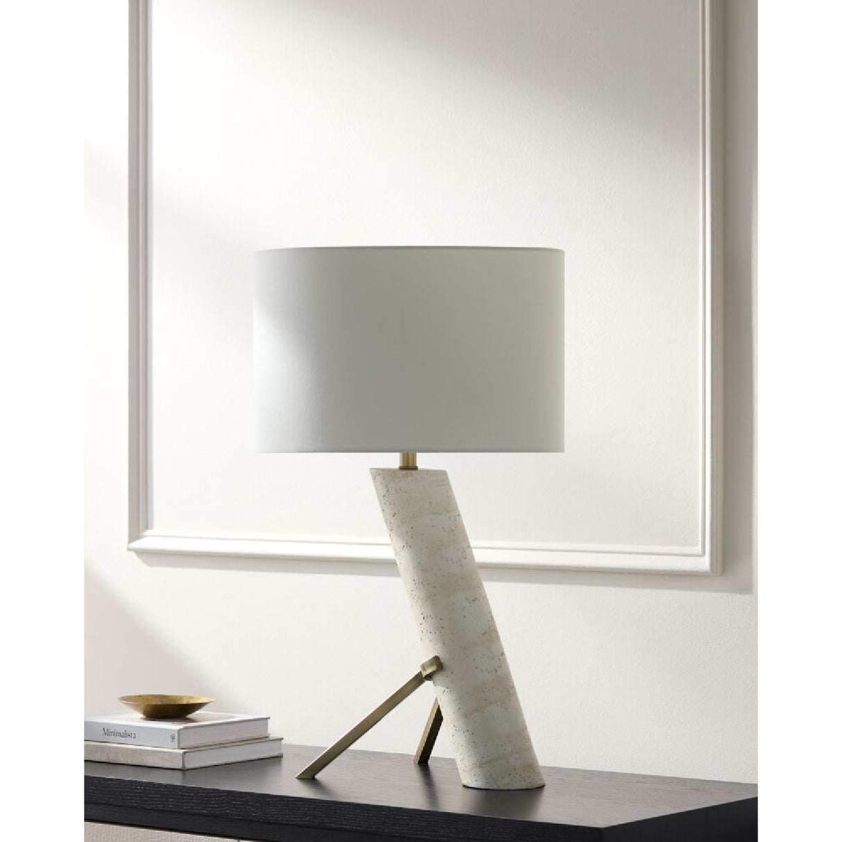 Tilted Tube Base Table Lamp | Oroa.com