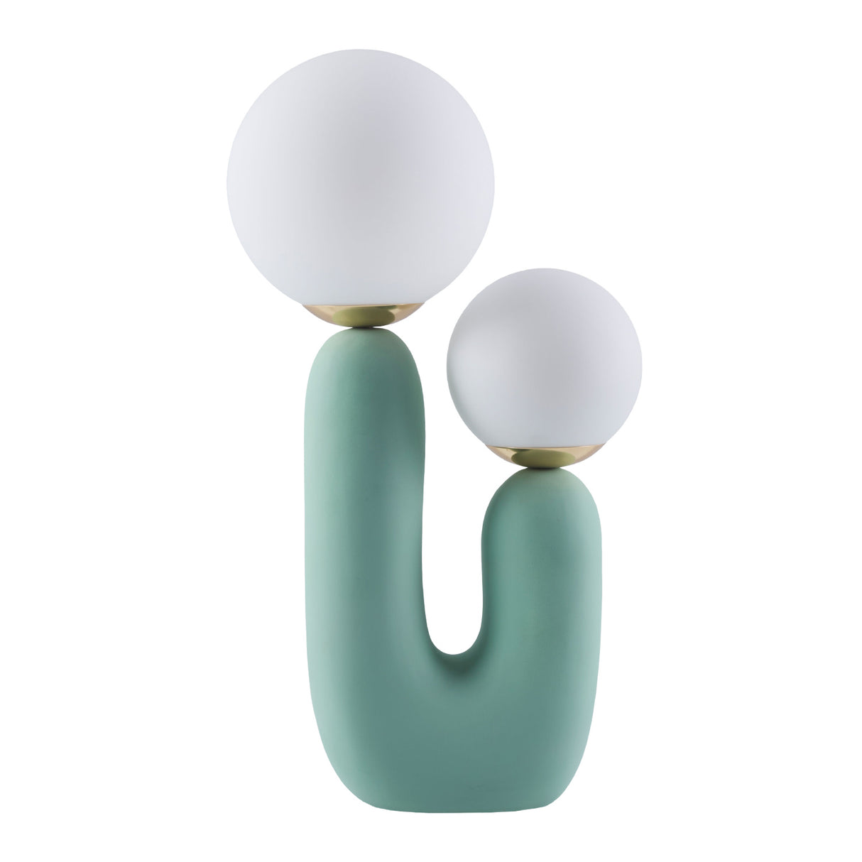 Modern European furniture - Double Round Glass Table Lamp L - www.oroa.com | Oroa.com