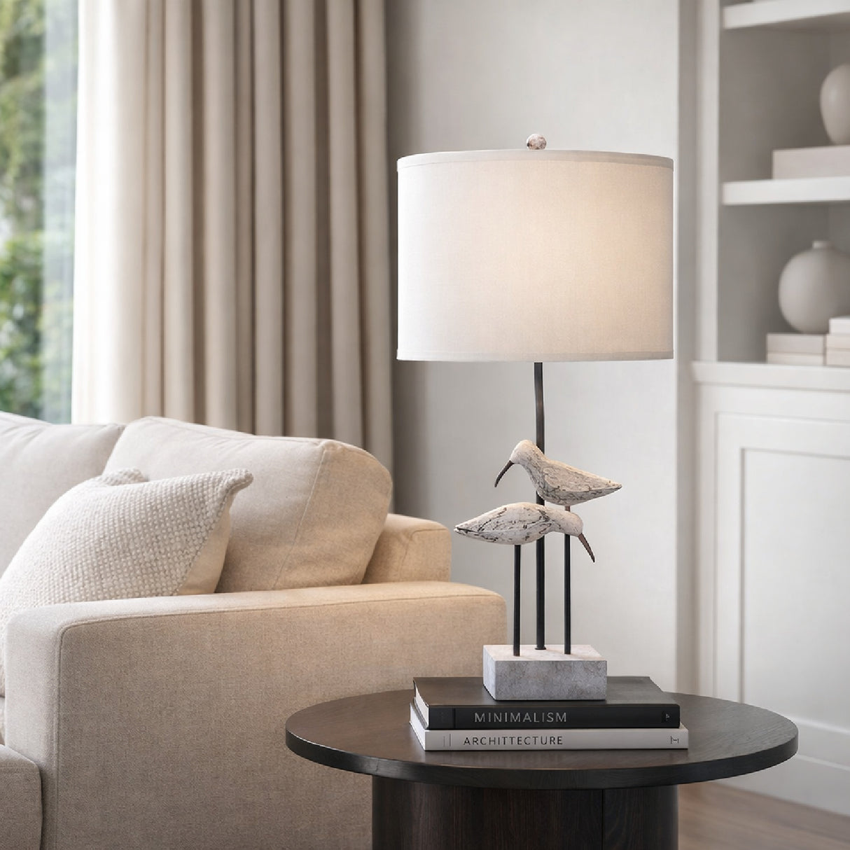 Modern European furniture - Bird Sculpture Accent Table Lamp - www.oroa.com | Oroa.com