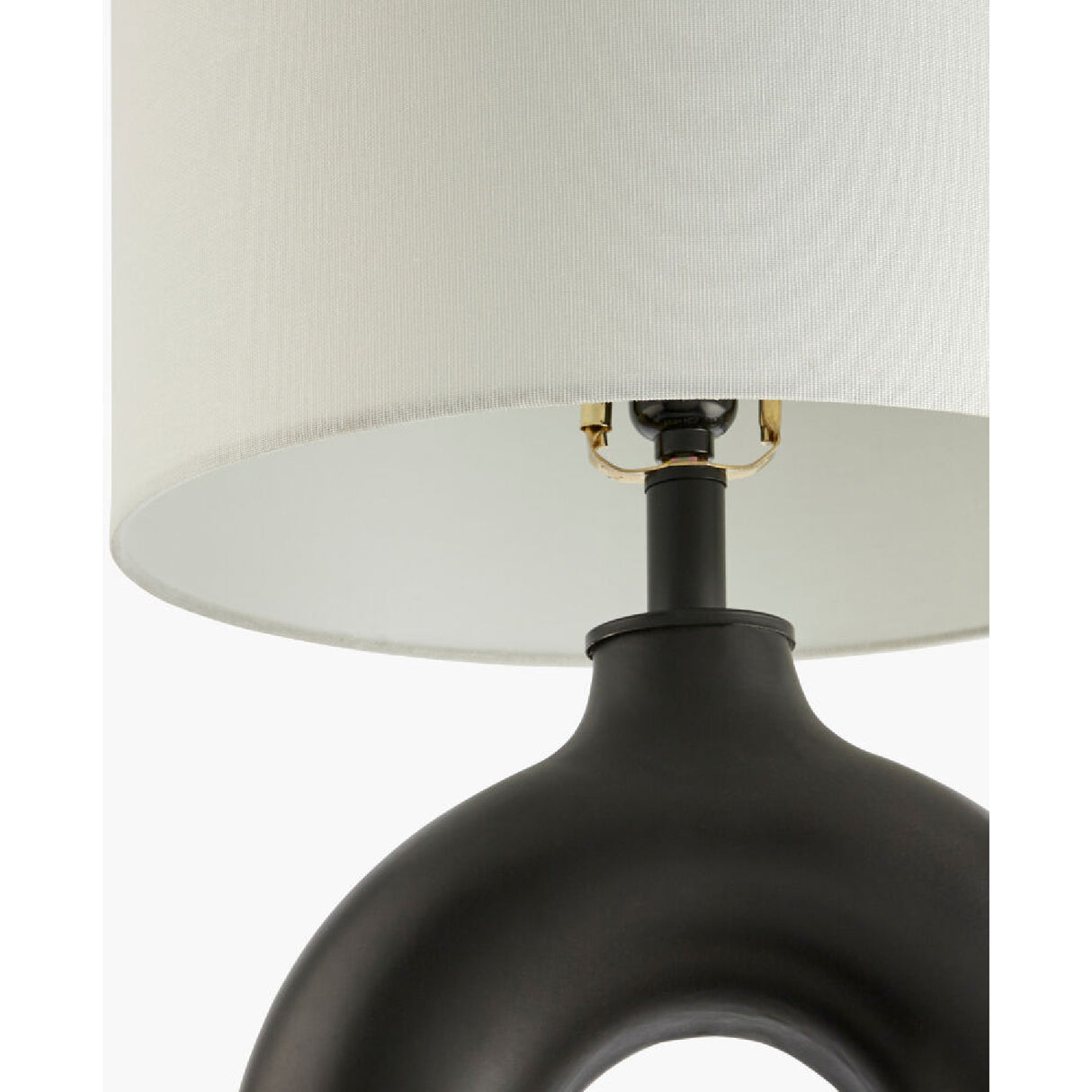 Modern European furniture - Ceramic Ring Accent Table Lamp - www.oroa.com | Oroa.com