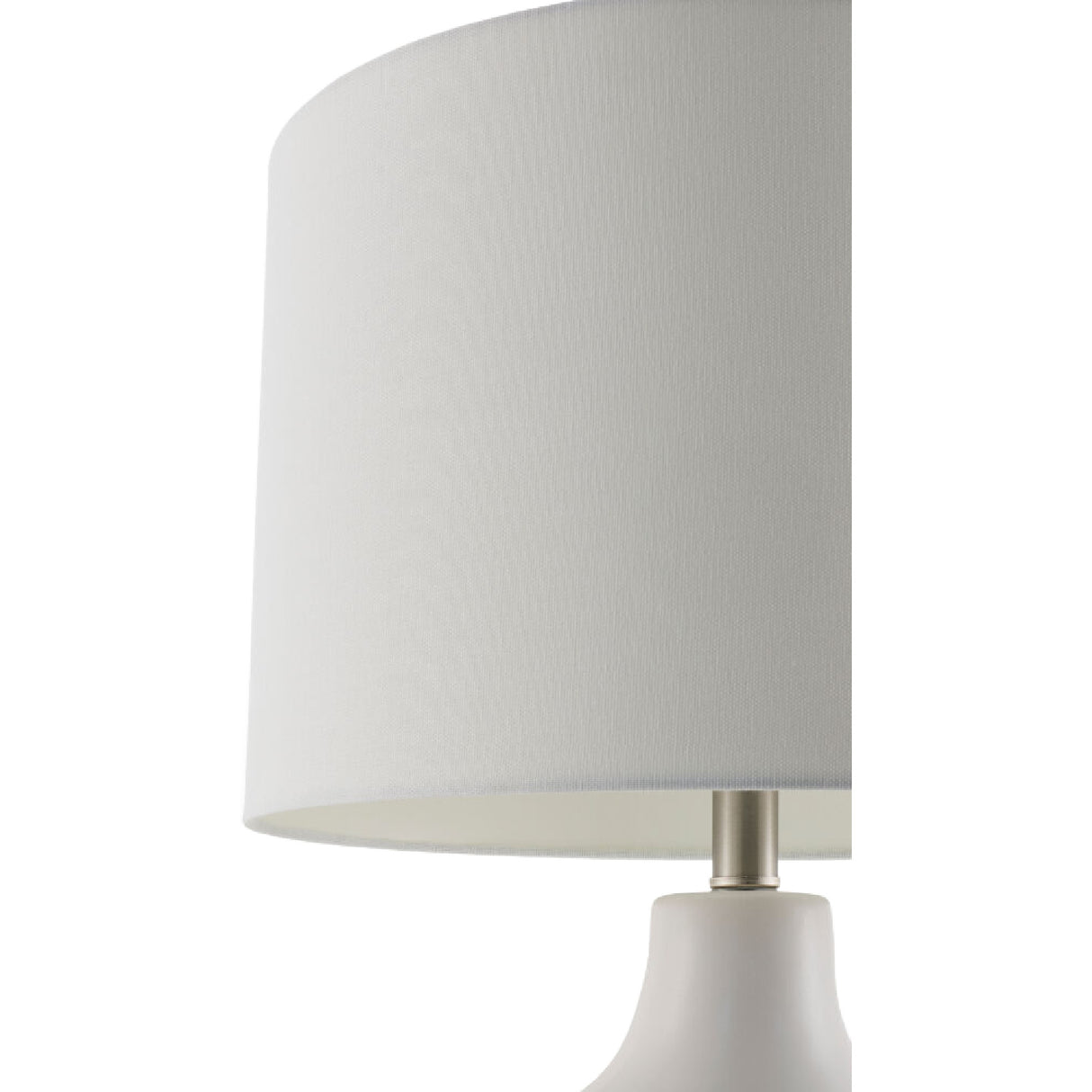 Modern European furniture - Cotton Shade Arched Table Lamp - www.oroa.com | Oroa.com