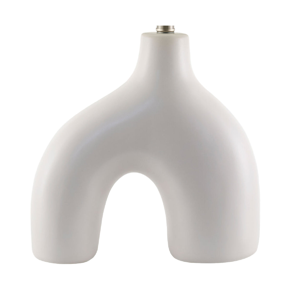 Modern European furniture - Cotton Shade Arched Table Lamp - www.oroa.com | Oroa.com
