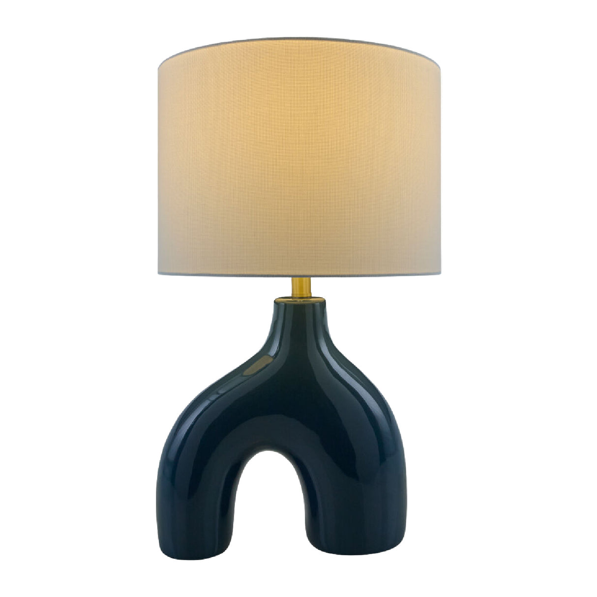 Modern European furniture - Cotton Shade Arched Table Lamp - www.oroa.com | Oroa.com