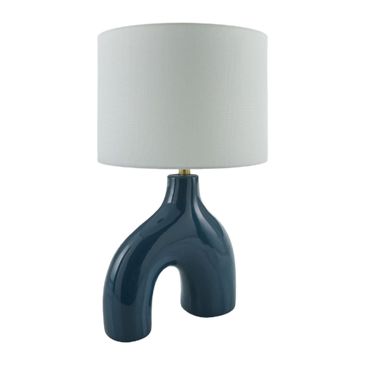 Modern European furniture - Cotton Shade Arched Table Lamp - www.oroa.com | Oroa.com