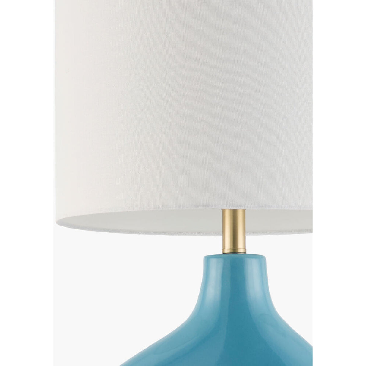 Modern European furniture - Cotton Shade Arched Table Lamp - www.oroa.com | Oroa.com