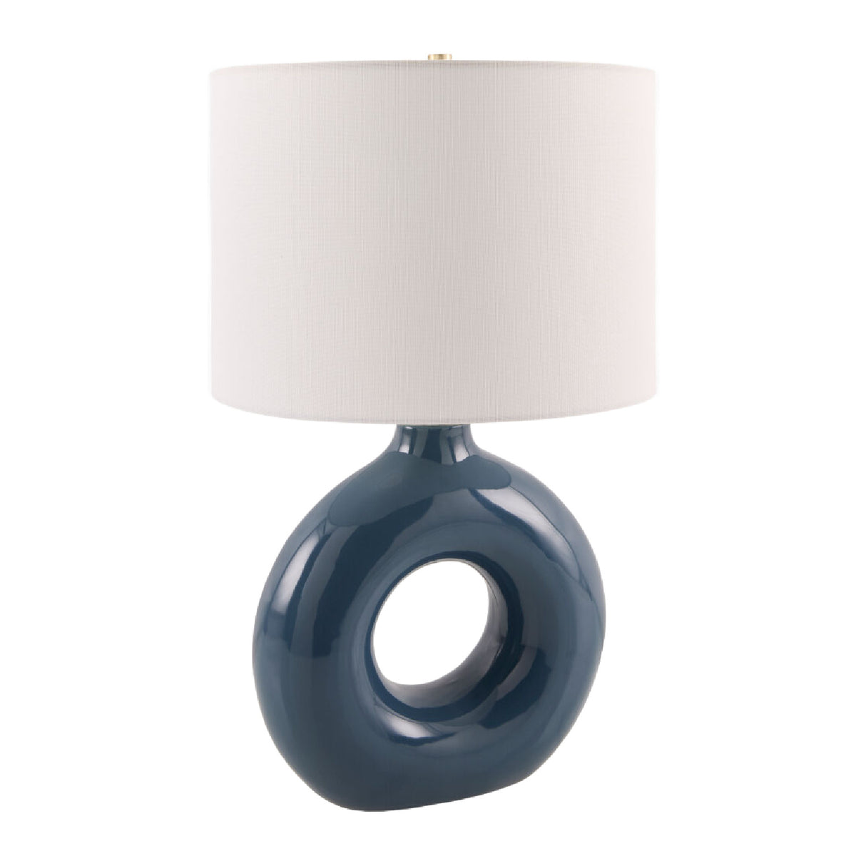 Modern European furniture - Ceramic Ring Accent Table Lamp - www.oroa.com | Oroa.com