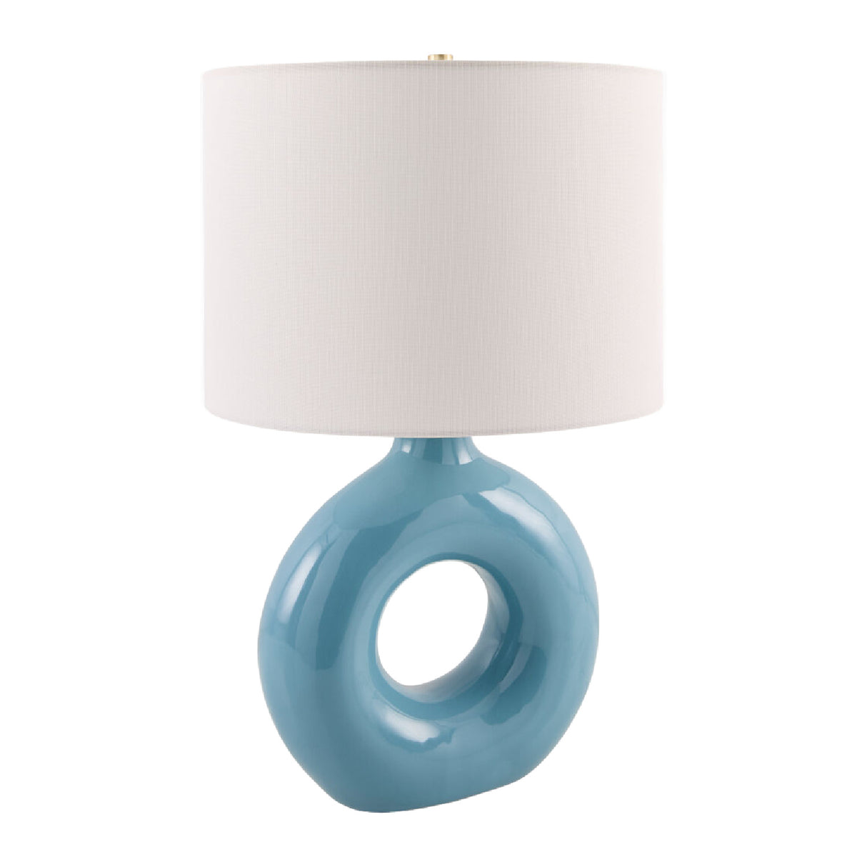 Modern European furniture - Ceramic Ring Accent Table Lamp - www.oroa.com | Oroa.com