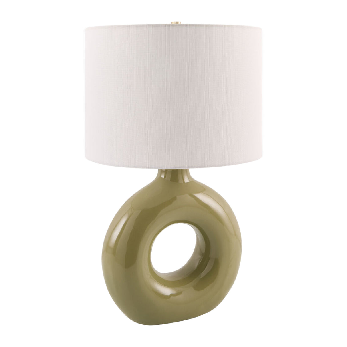 Modern European furniture - Ceramic Ring Accent Table Lamp - www.oroa.com | Oroa.com