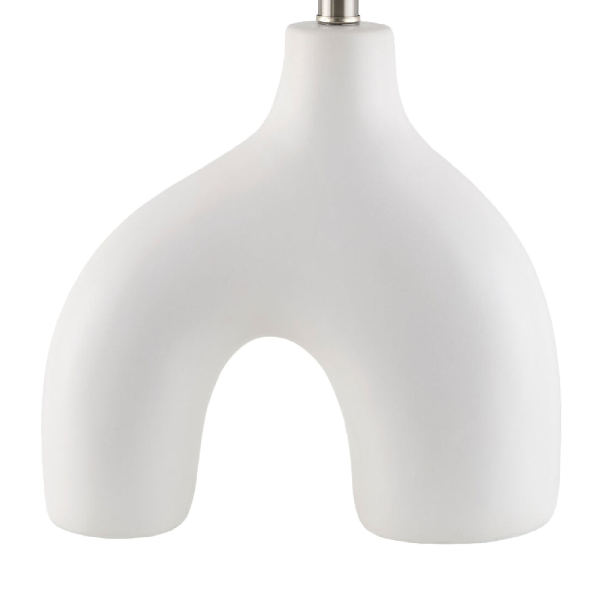 Modern European furniture - Pleated Fabric Arched Table Lamp - www.oroa.com | Oroa.com