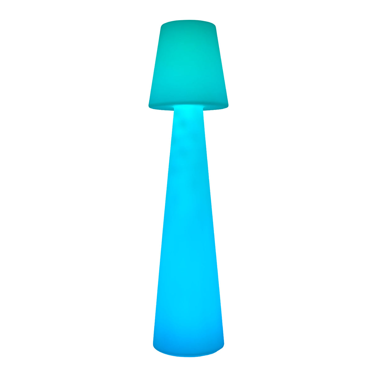 Modern European furniture - Frosted White Outdoor Floor Lamp - www.oroa.com | Oroa.com