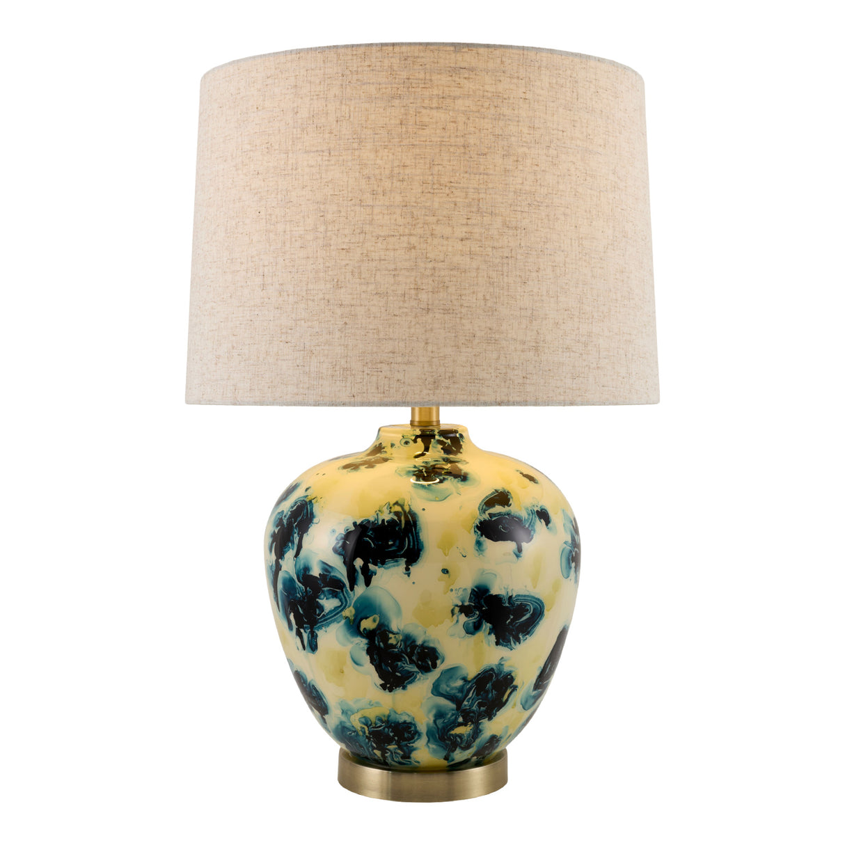 Modern European furniture - Painted Glass Table Lamp - www.oroa.com | Oroa.com