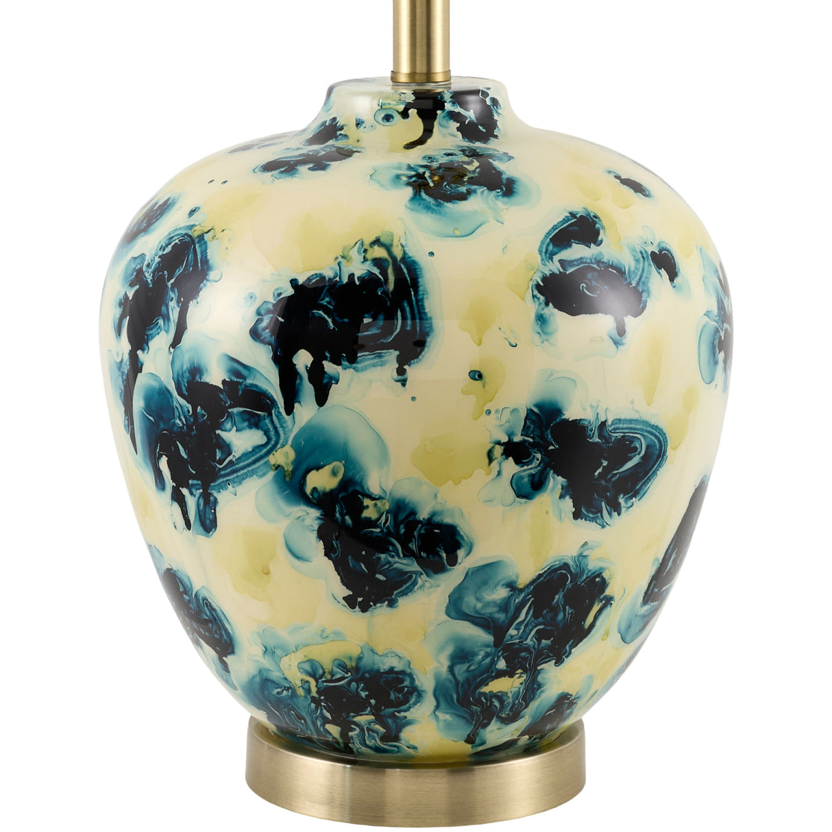 Modern European furniture - Painted Glass Table Lamp - www.oroa.com | Oroa.com