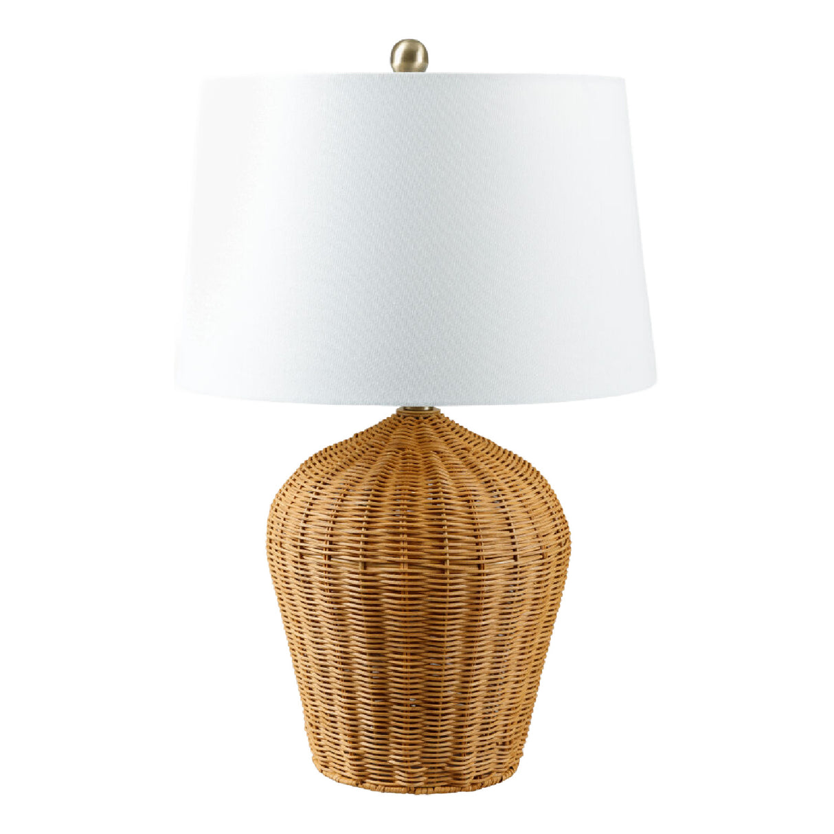 Modern European furniture - Natural Rattan Accent Table Lamp - www.oroa.com | Oroa.com