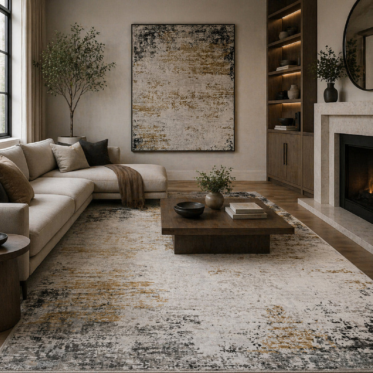 Modern furniture - Viscose Blend Carpet - www.oroa.com | Oroa.com