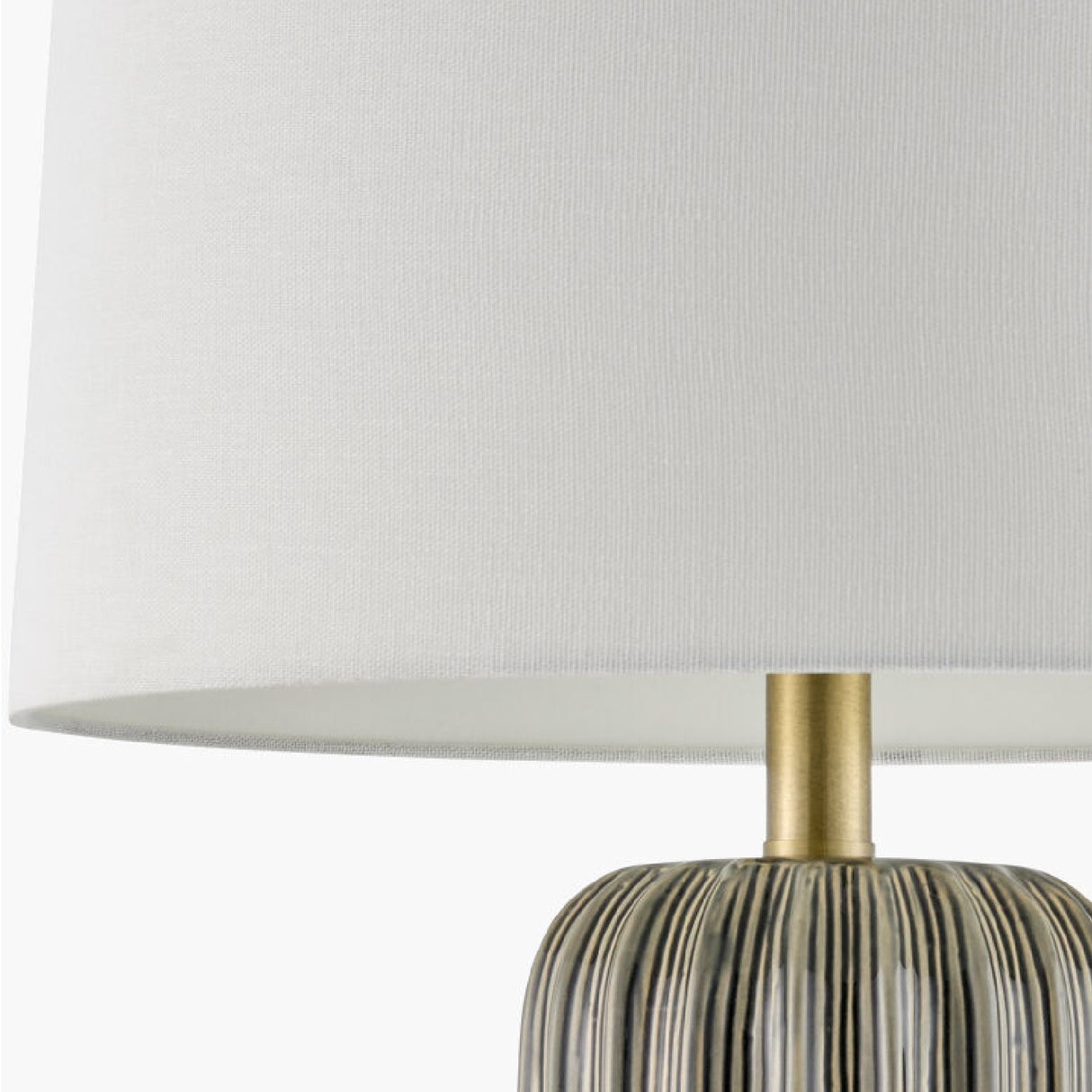 Modern European furniture - Gray Ceramic Table Lamp - www.oroa.com | Oroa.com