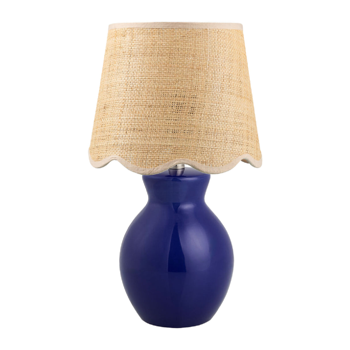 Modern European furniture - Scalloped Edge Accent Table Lamp - www.oroa.com | Oroa.com