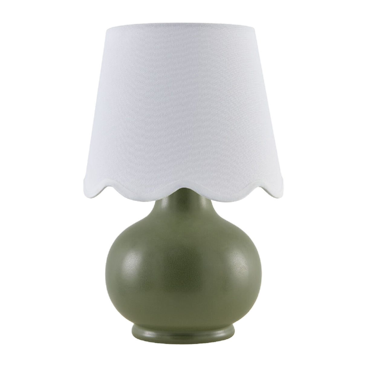 Modern European furniture - Scalloped Raffia Shade Table Lamp - www.oroa.com | Oroa.com